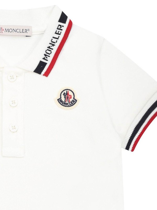The Best Shops MONCLER JR: polo shirts - Polo Shirt With Classic Collar