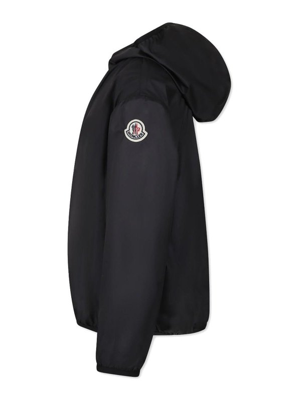 MONCLER JR: padded jackets online - Down jacket with logo application