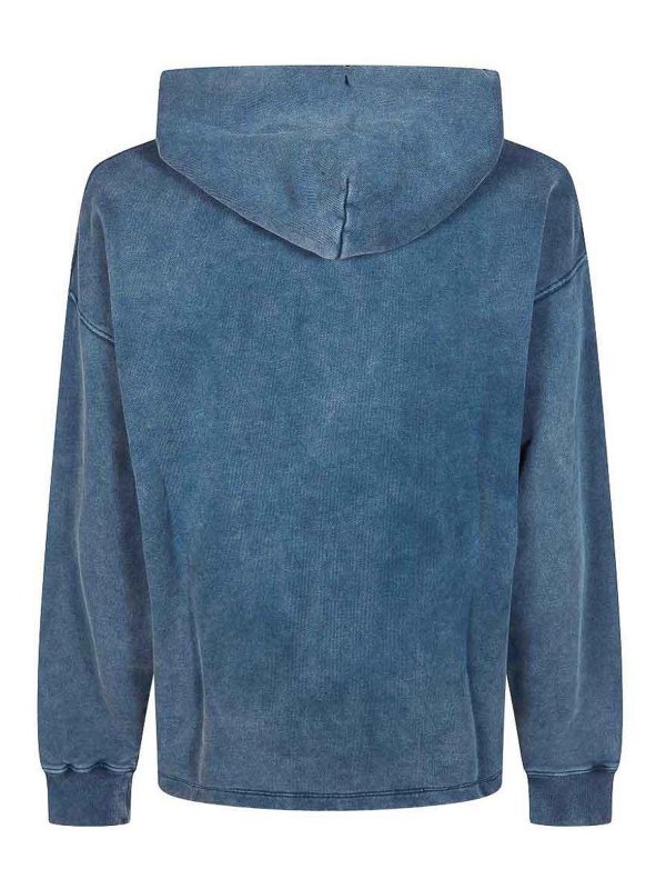 The Best Shops OFF-WHITE: スウェット＆セーター - スウェットシャツ/セーター - ブルー