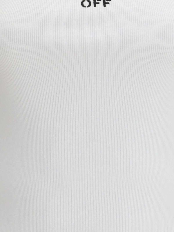 The Best Shops OFF-WHITE: Top e canotte - Top Con Ricamo