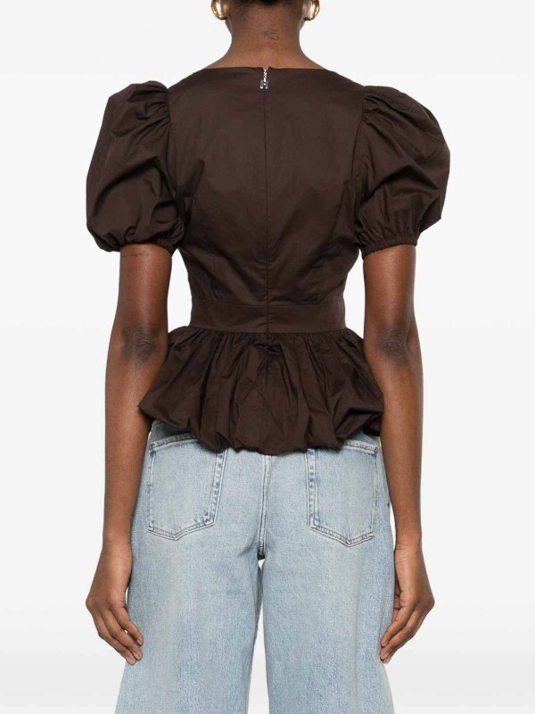 The Best Shops ROTATE Birger Christensen: ショートドレス - ショートドレス - ブラウン