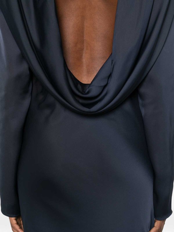 The Best Shops ROTATE Birger Christensen: evening dresses - Long dress with shawl neckline