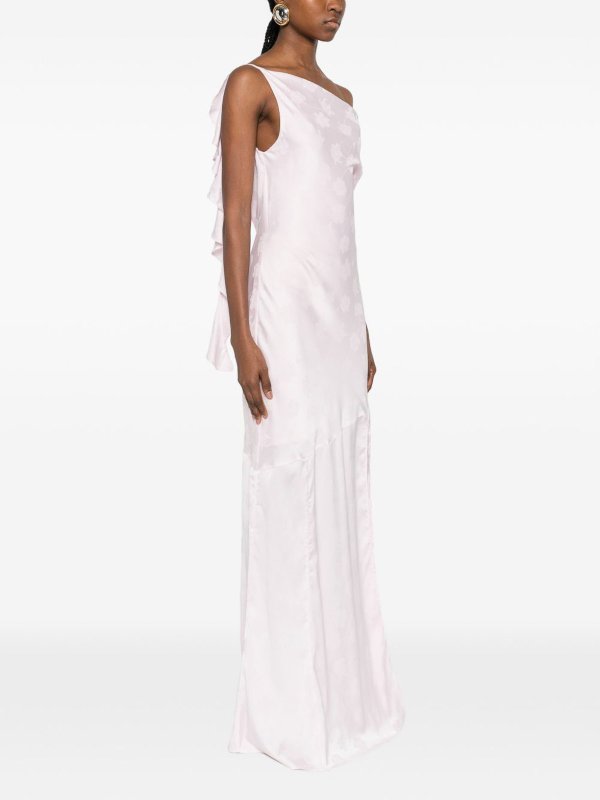 The Best Shops ROTATE Birger Christensen: マキシドレス - マキシドレス - ヌードカラー