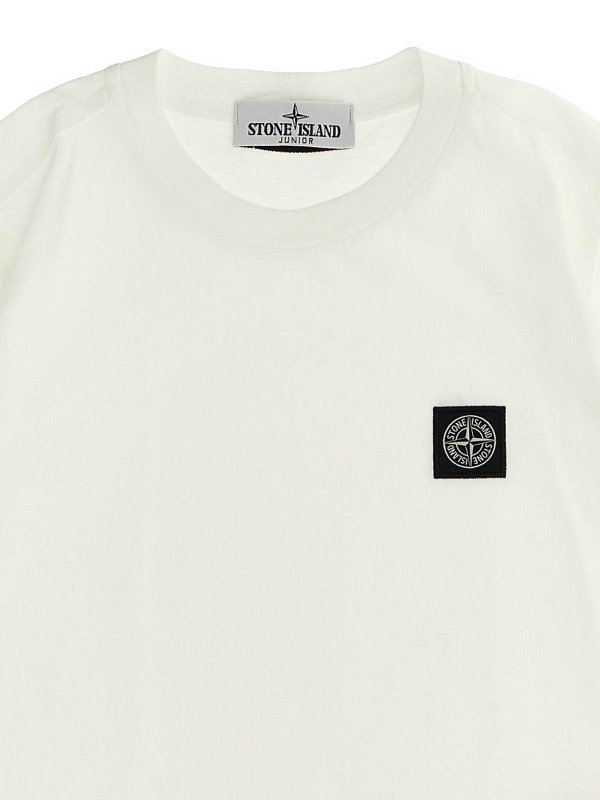 STONE ISLAND: Camisetas online - Camiseta - Blanco