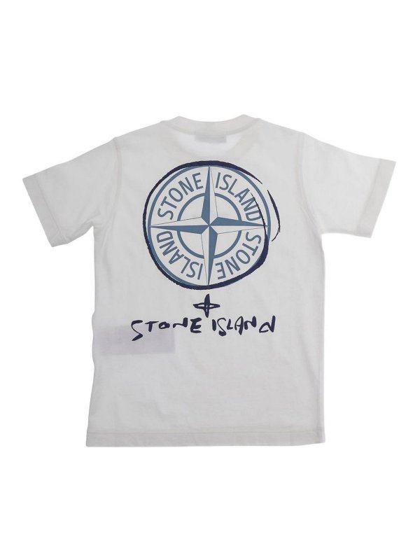The Best Shops STONE ISLAND: Camisetas - Camiseta - Blanco