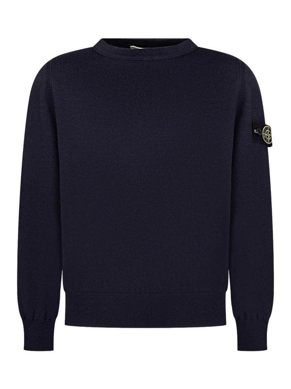 STONE ISLAND: Sweatshirts & Sweaters - Sweater With Application