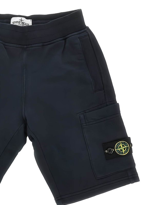 STONE ISLAND: トラウザーショーツ online - ショートパンツ - ブルー