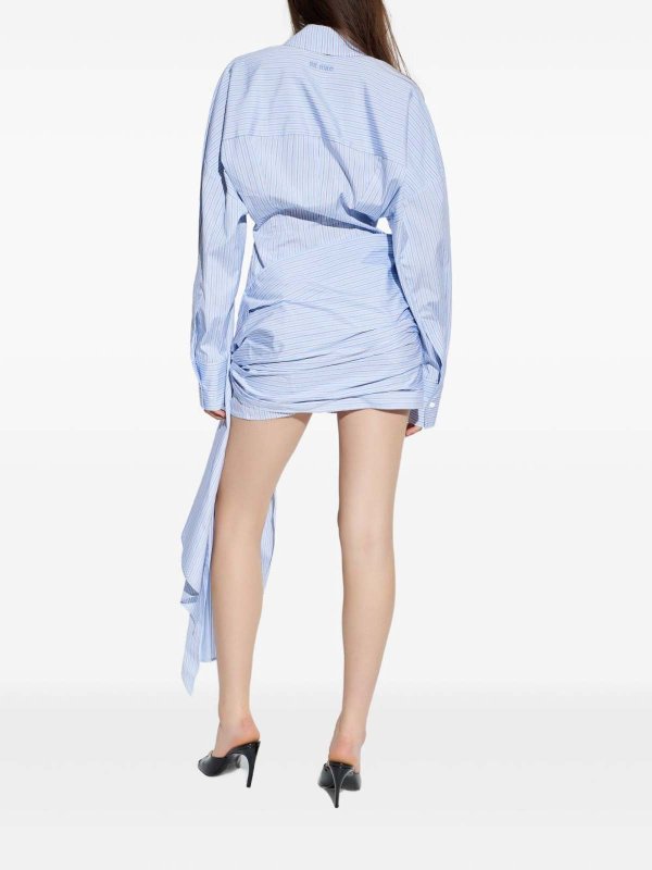 The Attico buy online Vestito Corto A Righe