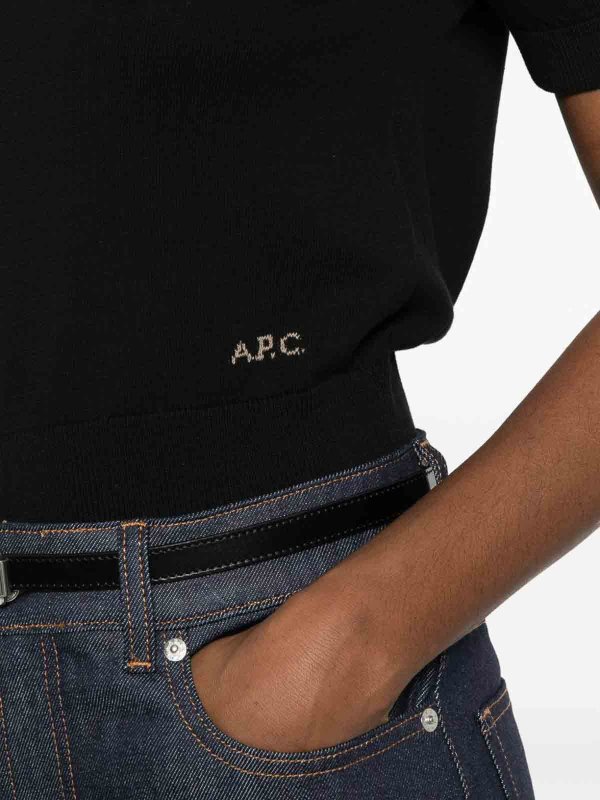 Polo Con Logo Replica 
online: A.P.C.