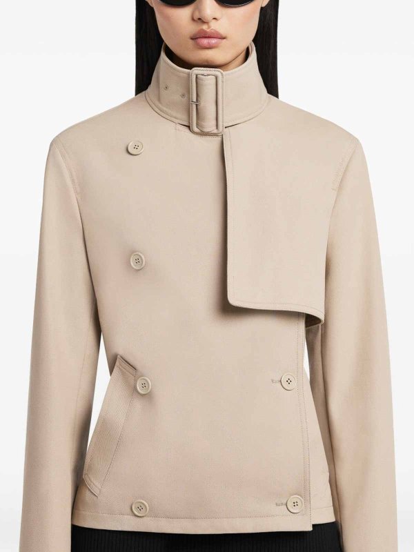 Trench Coat With Buckle Replica 
online: Courreges