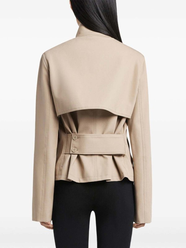 Courreges buy online Trench Coat With Buckle