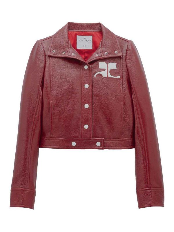 Courreges: カジュアルジャケット - カジュアルジャケット - 赤
