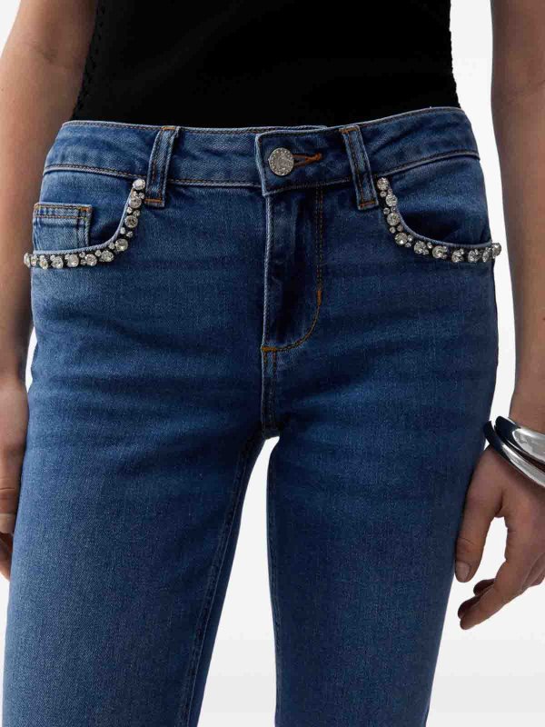 The Best Shops Liu Jo: スキニージーンズ - スキニージーンズ - グレイッシュブラウン