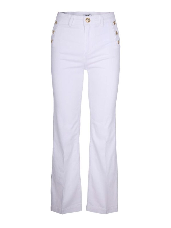 Liu Jo: jeans dritti, a sigaretta - Jeans Con Bottoni