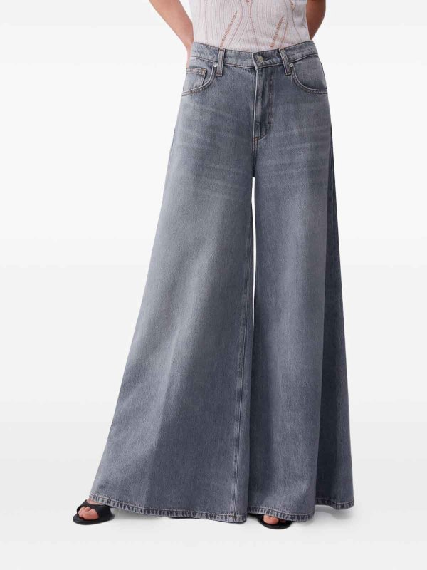 Liu Jo: jeans dritti, a sigaretta online - Jeans Svasati A Vita Alta