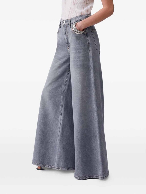 Jeans Svasati A Vita Alta Replica 
online: Liu Jo