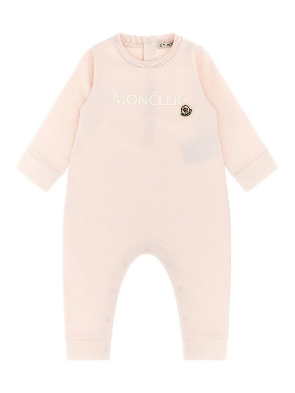 MONCLER JR: jumpsuits - Onesie With Logo