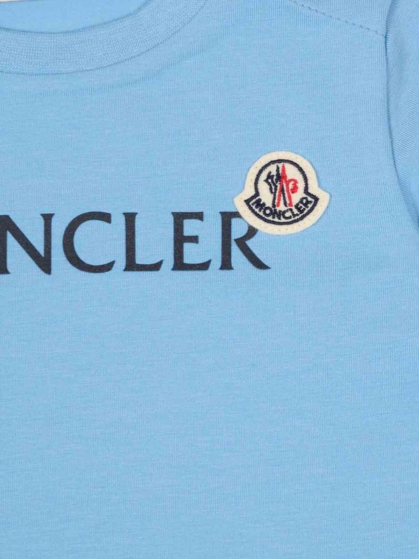 MONCLER JR: Trousers Shorts online - Shorts Set With Logo