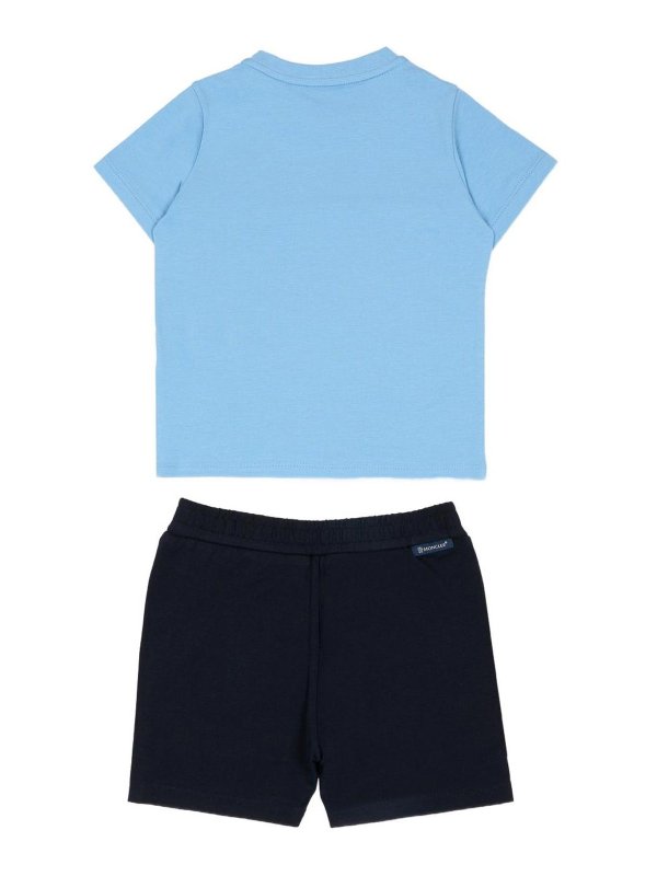 The Best Shops MONCLER JR: Trousers Shorts - Shorts Set With Logo