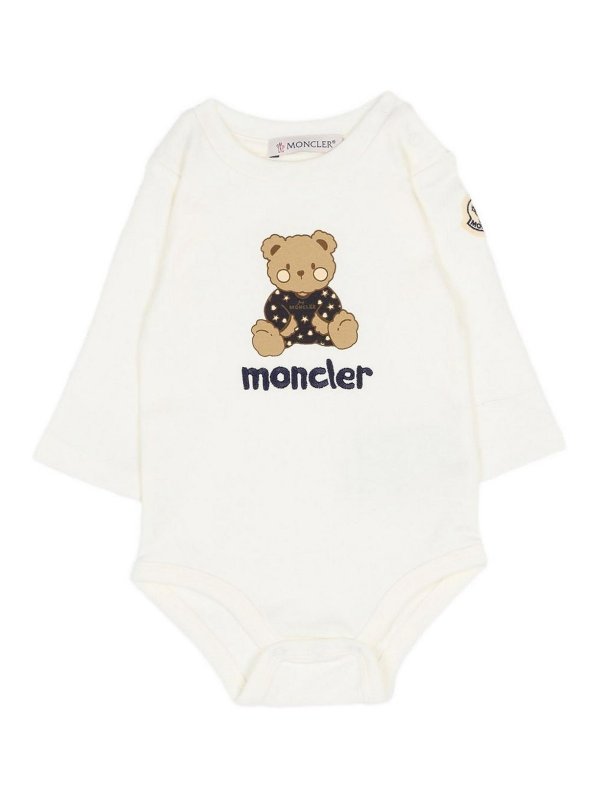 Logo Rompers Set (2 Pieces) Replica 
online: MONCLER JR