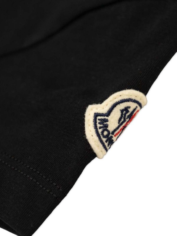 T-Shirt - Schwarz Replica 
online: MONCLER JR
