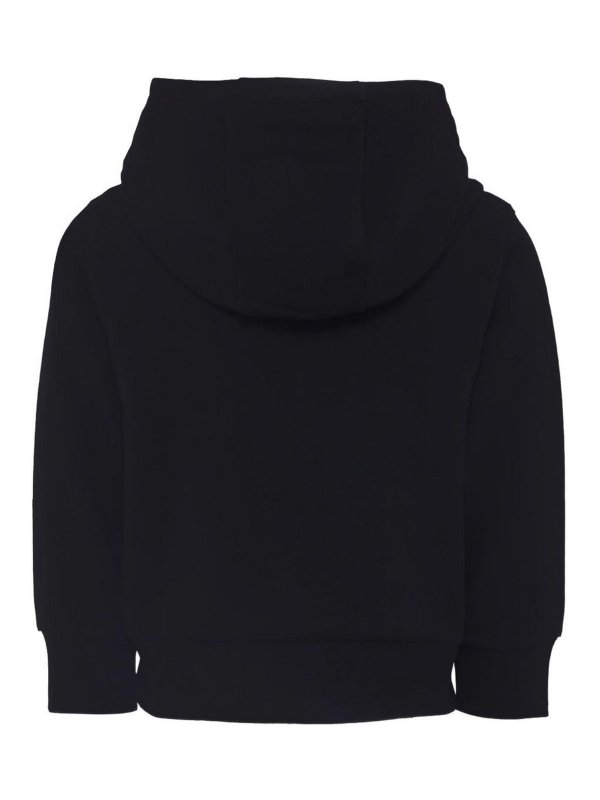 MONCLER JR: Sweatshirts & Sweaters online - Sweatshirt With Hood And Logo