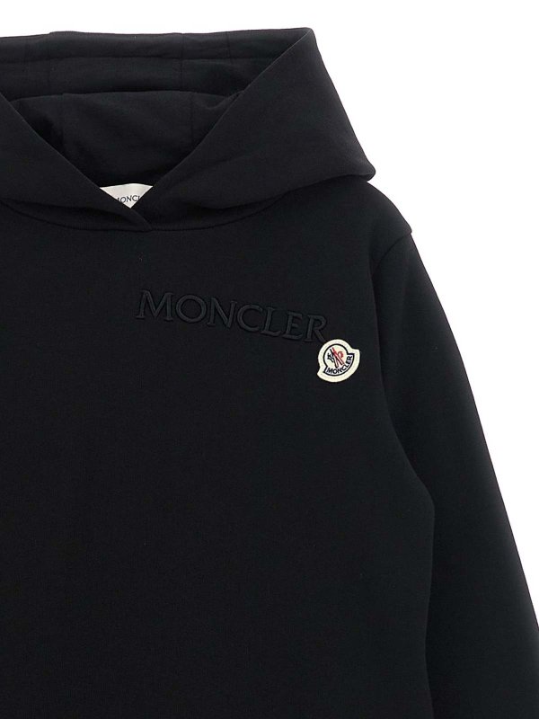 MONCLER JR: Sweatshirts & Sweaters online - Sweatshirt with logo and hood