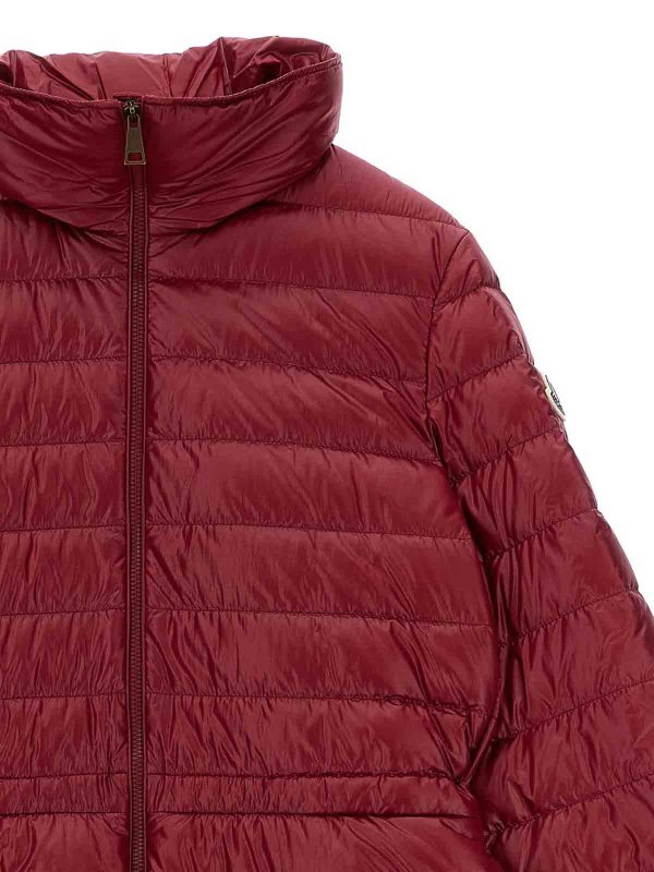 MONCLER JR: padded jackets online - Quilted Down Jacket With Hood