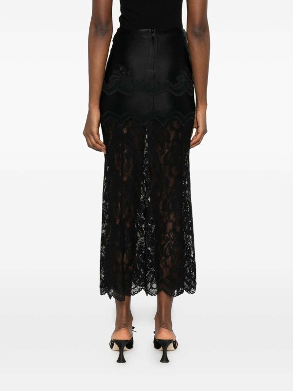 RABANNE: gonne al ginocchio  e longuette online - Gonna Midi In Pizzo