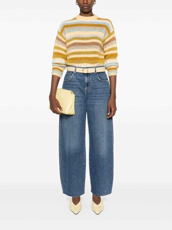 ストレートジーンズ - ブルー shop online: SEVEN