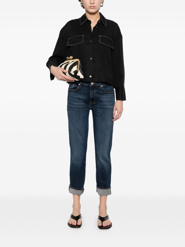 SEVEN: casual trousers online - Cuffed Trousers