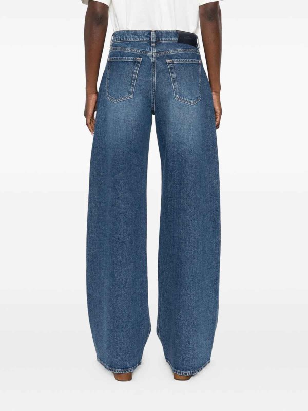 The Best Shops SEVEN: straight leg jeans - Twisted Lotta Jeans With Studs