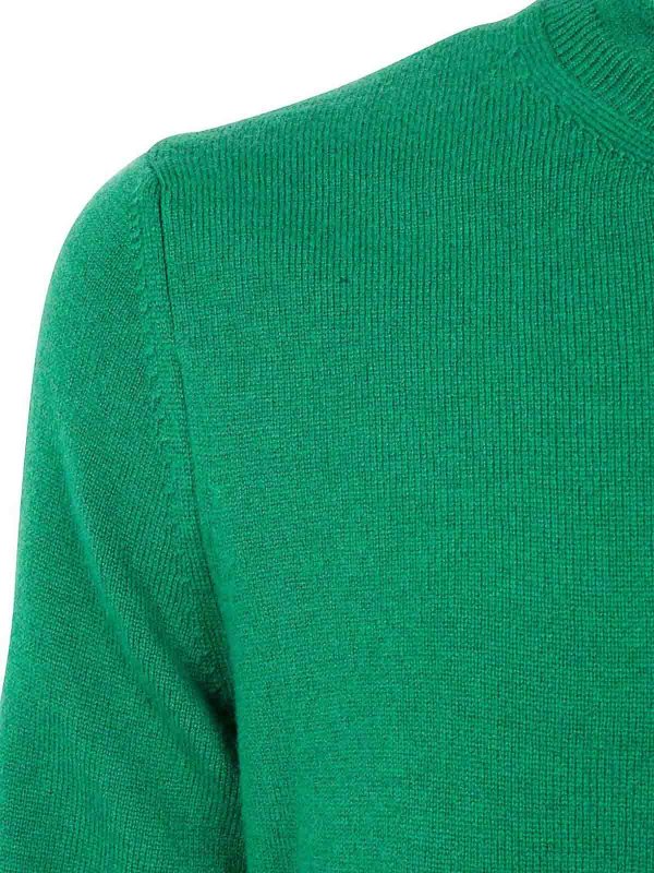 COMME DES GARCONS: Strickpullover mit Rundhalsausschnitt online - Rundhalspullover - Grün