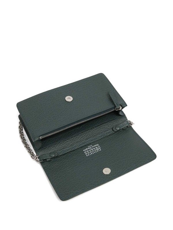 The Best Shops Maison Margiela: wallets & purses - Four Stitches Wallet With Chain