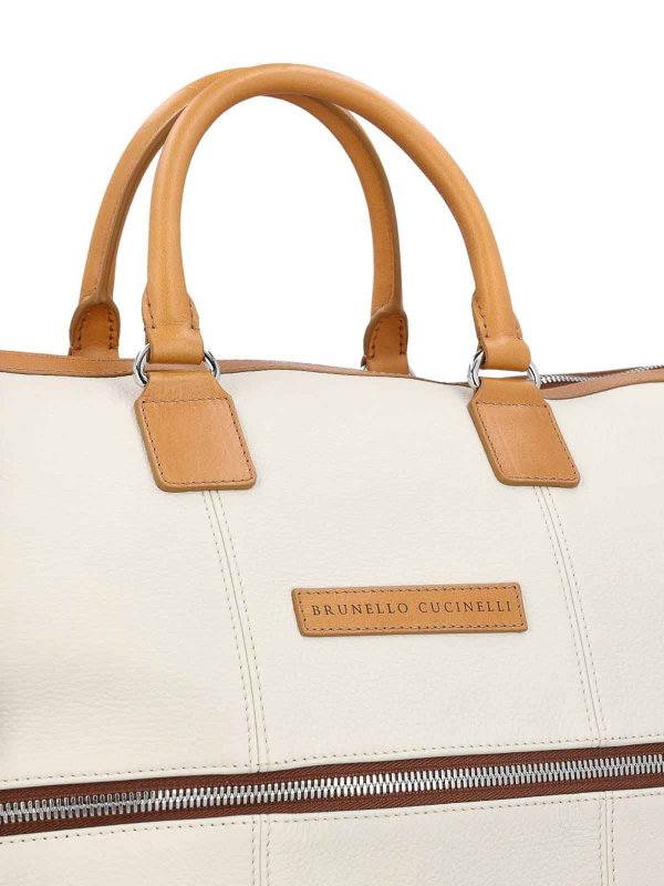 Shopper - Weiß shop online: BRUNELLO CUCINELLI