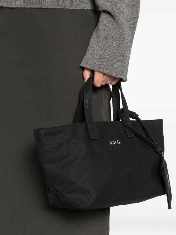 The Best Shops A.P.C.: shopper - Borsa Tote Le Drummer Toile Piccola
