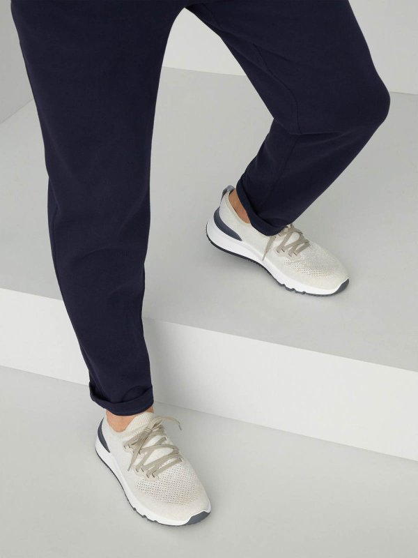 BRUNELLO CUCINELLI buy online Sneakers With Perforated Detail