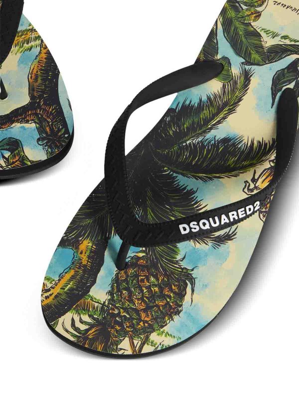 DSQUARED2 buy online Chanclas - Marrón