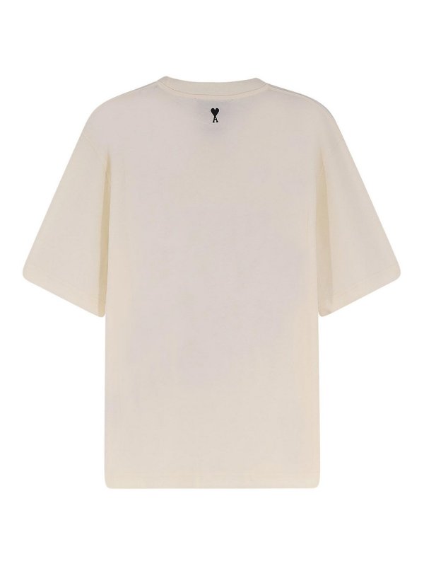 AMI PARIS: T-shirts online - T-Shirt - Weiß