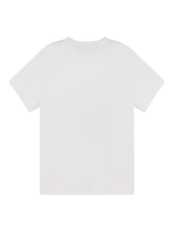 ASPESI: t-shirt online - T-Shirt In Cotone Con Stampa