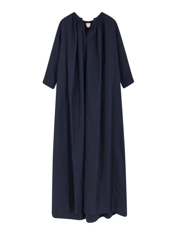 ASPESI: Maxi robe - Maxi Robe - Bleu