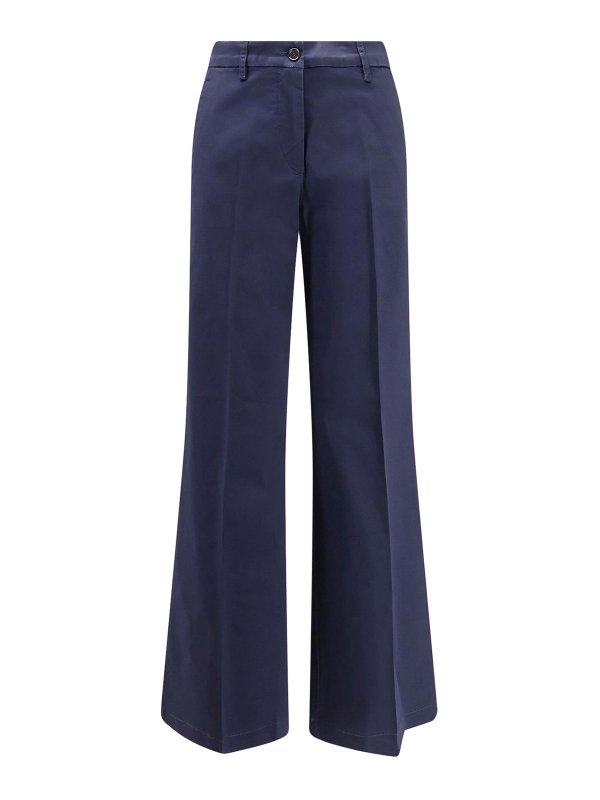 ASPESI: pantaloni casual - Pantaloni In Cotone Stretch