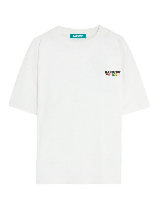 BARROW: T-shirts - T-Shirt - Beige Foncé