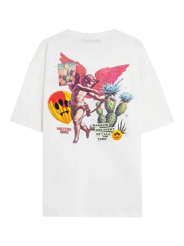 BARROW: T-shirts online - T-Shirt - Beige Foncé