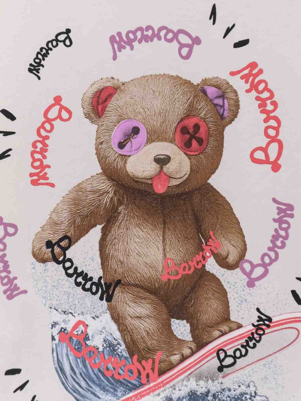 The Best Shops BARROW: T-shirts - T-Shirt - Beige Foncé