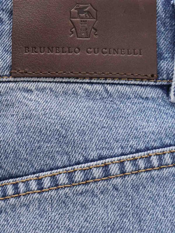 The Best Shops BRUNELLO CUCINELLI: Jeans Rectos - Vaqueros Rectos - Azul