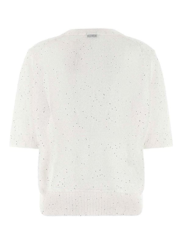 BRUNELLO CUCINELLI: クルーネック online - クルーネック - 白