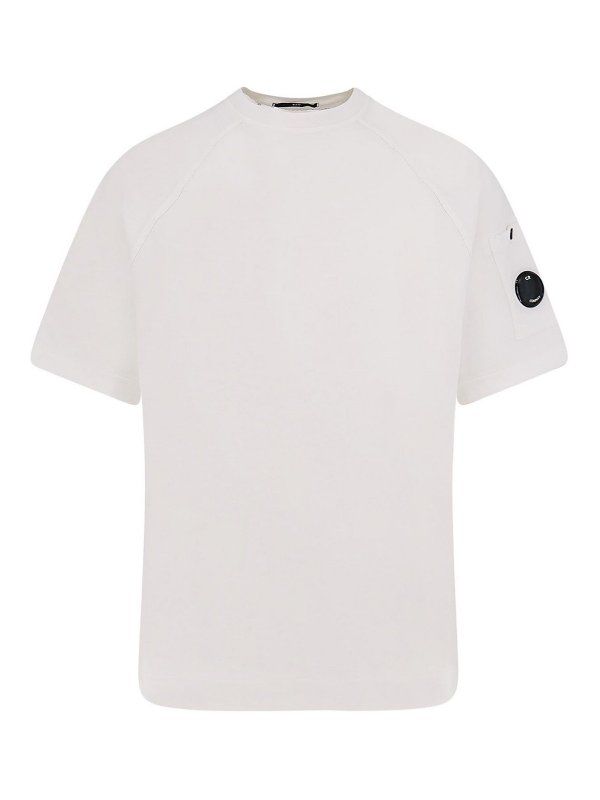 C.P. COMPANY: T-shirts - T-Shirt - Weiß
