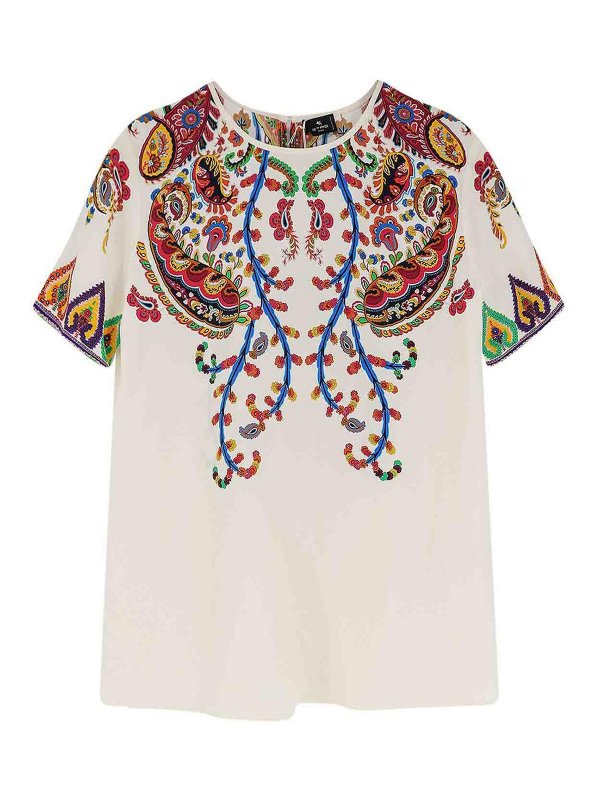 ETRO: トップス＆タンクトップ - トップ/タンクトップ - マルチカラー