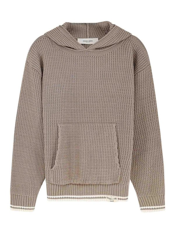 GOLDEN GOOSE: クルーネック - クルーネック - ベージュ